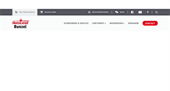 Desktop Screenshot of bunzel.de